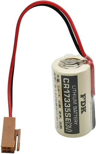 Vista 5 de BALOLO (20-Pack) CR17335SE 3V 1800mAh for FDK CR17335SE 3V with Brown Plug