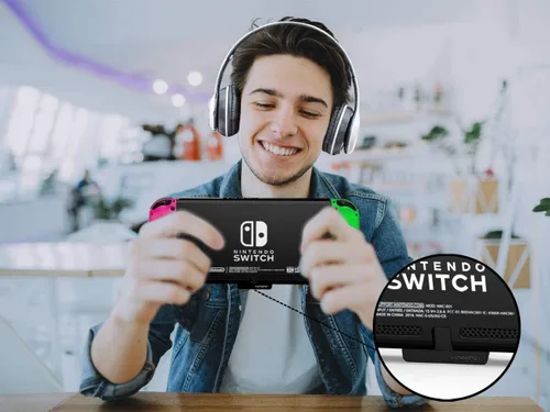 Vista 9 de HomeSpot Adaptador de audio Bluetooth con USB-C, micrófono integrado, para Nintendo Switch, PS4, PS5, PC, soporta micrófono de auriculares, aptX