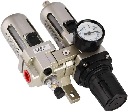 Vista 5 de Piezas de recambio resistentes del control de cuatro puertos del interruptor de presión del compresor de aire 240V 16A para el compresor de aire
