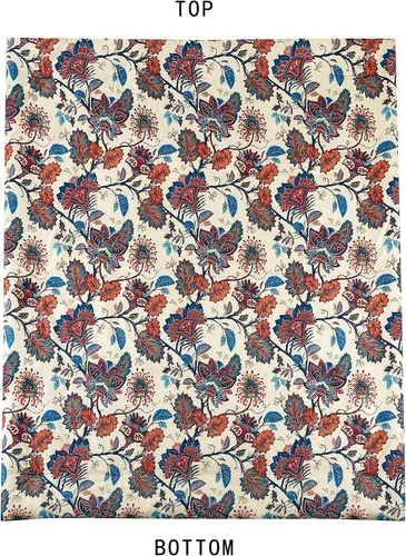 Vista 5 de Chezmoi Collection Azura Juego de Edredón Floral de 2 Piezas Tamaño Individual - Juego de Ropa de Cama de Microfibra Estampada Ligera Multicolor