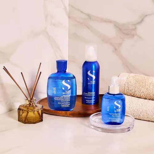 Vista 7 de ALFAPARF MILANO Semi di Lino - Spray voluminizador para cabello fino, spray texturizante y espesante sin enjuague, añade cuerpo duradero, grosor