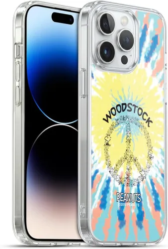 Vista 121 de Head Case Designs Funda de gel suave con licencia oficial de Peanuts Freak Flag Fly Woodstock 50th compatible con Apple iPhone 7 Plus/iPhone 8 Plus