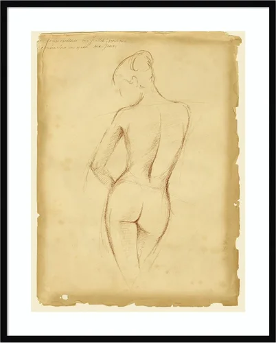 Vista 10 de Amanti Art Lienzo decorativo para pared, 21 x 17 pulgadas, figura antigua personalizada de estudio II por Ethan Harper, arte de pared de gente