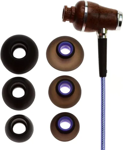 Vista 6 de Symphonized NRG 2.0 Auriculares de madera con cable, paquete de 48 unidades para la escuela. Sonido de estudio afinado y graves en auge, auriculares