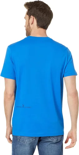 Vista 2 de Psycho Bunny Tyrian Graphic Tee Shocking Blue 2XL (US Men's 8)