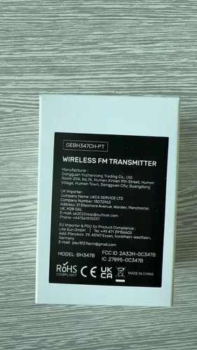 Vista 8 de Versión mejorada V5.3 - Transmisor FM Bluetooth, adaptador Bluetooth para coche QC3.0 y adaptador de radio FM inalámbrico con retroiluminación LED