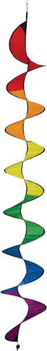 Vista 3 de In the Breeze 4250-3 Curlie Spinner, 24 pulgadas, arcoíris (paquete de 3)