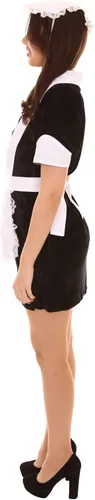Vista 3 de Disfraz de terror rocoso multicolor para mujer adulta