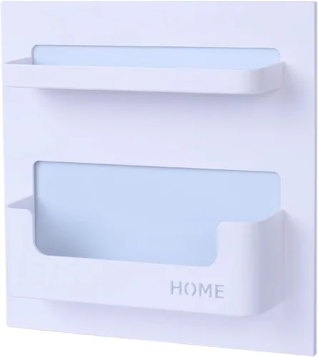 Vista 10 de Bright Life - Estante organizador de mesita de noche para dormitorio, dormitorio, habitación, para organizar auriculares, controles remotos, vidrio