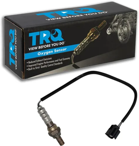 Vista 238 de TRQ Sensor de Oxígeno O2 de 4 Hilos de Banda Estrecha Compatible con VW Atlas 2.0L 2018-21, VW GTI 2.0L 2016-18, Audi A3 Quattro 2.0L 2015-18, VW