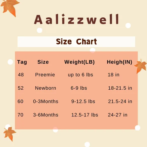 Vista 6 de Aalizzwell Mameluco para bebé niña, ropa de otoño e invierno con accesorios