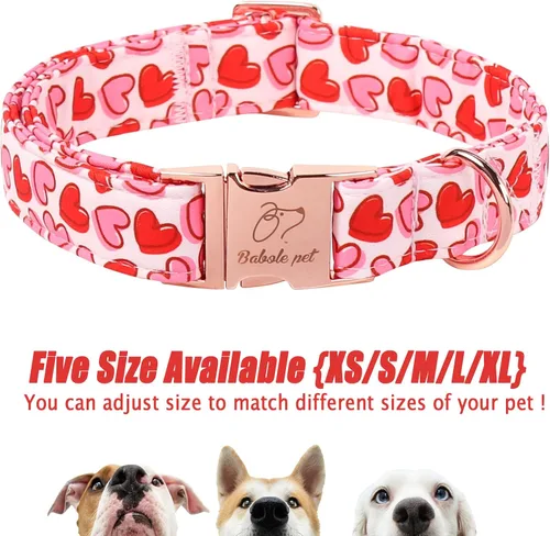 Vista 429 de Collar para perros del 4 de julio, collares patrióticos azules para cachorros y perros pequeños, ligero y ajustable 1776 collares para cachorros