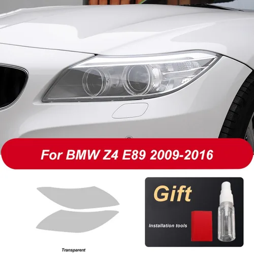 Vista 2 de JCAKES Adhesivo de TPU transparente para faros delanteros de coche, para BMW Z4 E89 2009-2016 G29 2019 2020 Accesorios