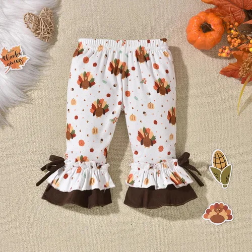 Vista 33 de HINTINA Conjunto de ropa para bebé recién nacida con diadema para el primer Halloween