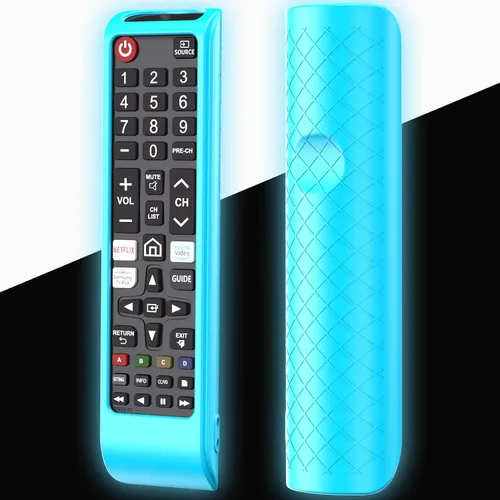 Vista 11 de Funda remota para Samsung Controller, cubierta de silicona para BN59-01199F Smart TV Control Skin Sleeve Negro