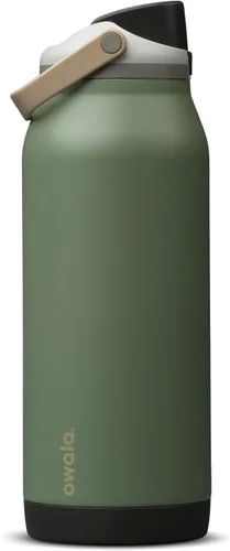 Vista 16 de Owala FreeSip Sway - Botella de agua de acero inoxidable, 18 onzas, pastel de comida de ángel Angel Food Cake