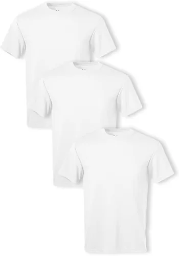 Vista 12 de Soffe Paquete de 3 camisetas militares de poliéster y algodón de Estados Unidos para hombre Canela