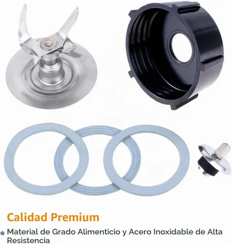 Vista 6 de Piezas de repuesto de cuchillas de licuadora compatibles con cuchillas