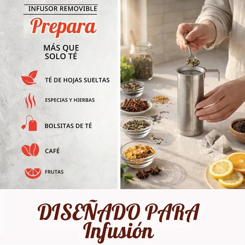 Vista 3 de Gourmia Hervidor eléctrico programable de vidrio – 1.7L Control de temperatura para té y café con pantalla táctil digital, 6 ajustes