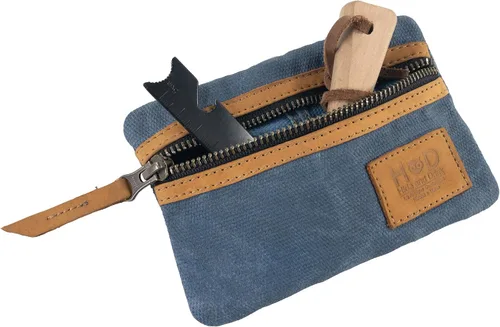 Vista 4 de Hide & Drink, Estuche de bolsillo multiherramientas, Bolsa compacta multiusos con cremallera para artículos de diario (EDC), Mini estuche