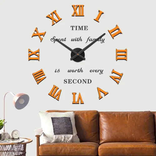 Vista 11 de VANGOLD Reloj de pared de diseño para decoración de sala de estudio