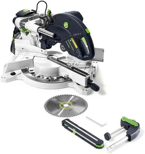 Vista 2 de Festool 575306 Sierra ingletadora compuesta deslizante KAPEX KS 120 REB
