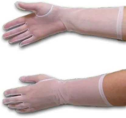 Vista 2 de Guantes de longitud de codo transparente