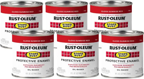 Vista 34 de Carbón gris brillante Rust-Oleum (7784502) contra el óxido 32 onzas, 7784502 Gris carbón brillante