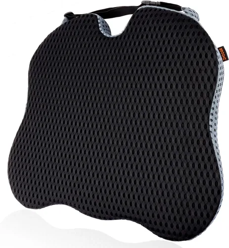 Vista 2 de Cojín de asiento de automóvil, cómodos cojines de espuma viscoelástica para conducir, cojín de asiento para conductor de asiento de automóvil