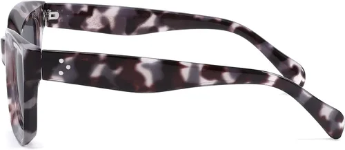 Vista 8 de FEISEDY Gafas de sol clásicas para mujer, gafas de sol cuadradas gruesas, marco grueso, UV400 B2471