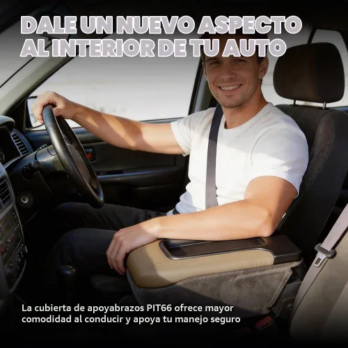 Vista 8 de PIT66 Kit de reposabrazos de consola central, compatible con Silverado Avalanche Suburban Tahoe Sierra Yukon Beige 99-07 Chevy/GMC 1999-2007 (beige)