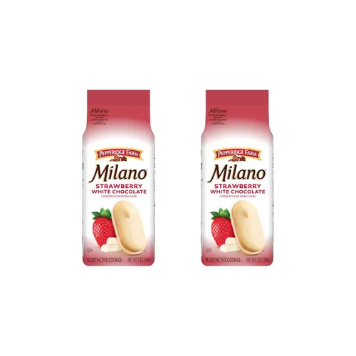Vista 8 de Pepperidge Farm Milano - Galletas con sabor a coco y chocolate blanco, bolsa de 7 onzas