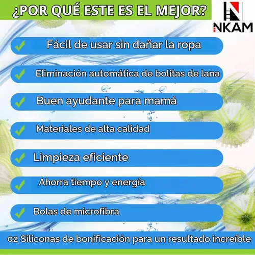 Vista 8 de Removedor de pelo de mascotas para lavandería – 12 unidades de bolas de recogida de pelo de mascotas – Pelotas reutilizables para el pelo