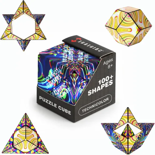 Vista 24 de Shashibo DODECA - Cubo magnético de rompecabezas, juguete para aliviar