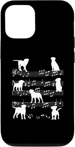 Vista 28 de Musician Dog Playing On Musical Notes Music Lover Piano Case for iPhone 16