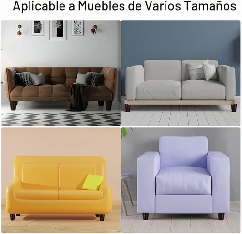 Vista 6 de TURSTIN 8 patas redondas para muebles de 3 pulgadas, patas redondas de madera maciza con tuercas en T M8, patas de sofá, patas de repuesto