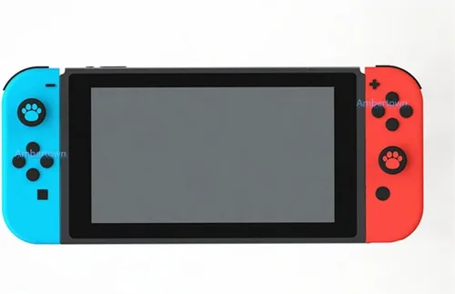 Vista 6 de 6 x Controlador analógico de silicona rosa para Nintendo Switch NSSwitch Lite controlador Joy-Con Thumbstick lindo gato pata garra