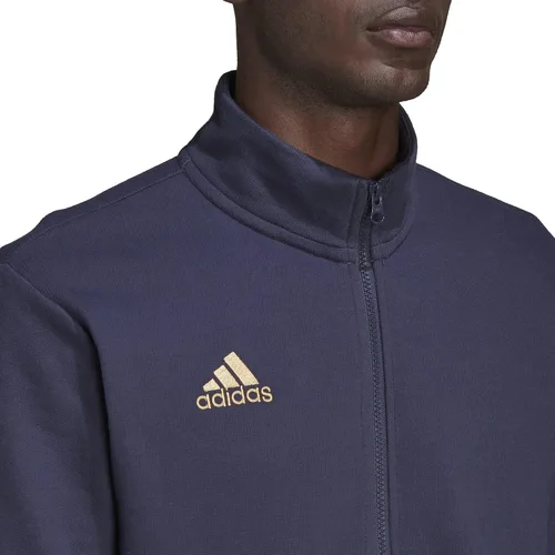 Vista 3 de adidas Chaqueta Tiro para hombre, Azul marino sombra