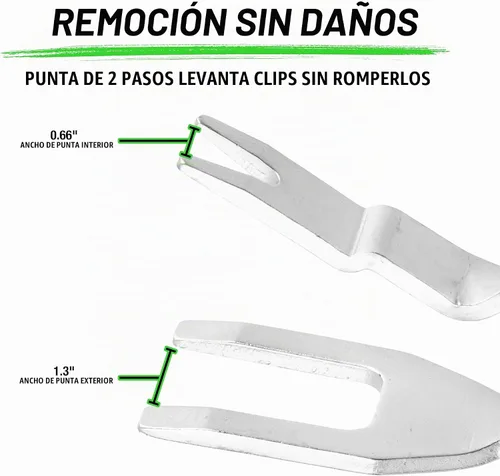 Vista 4 de OEMTOOLS 25930 Alicates de clip para panel y recorte, herramienta de extracción de sujetadores automotrices