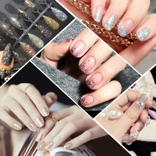 Vista 9 de Brillantina fina de 24 colores, para manualidades, DIY, maquillaje, para la cara o las uñas o el pelo, para los ojos o los labios, de resina