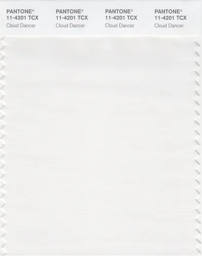 Vista 3 de Pantone Tarjeta Swatch de algodón estándar de color, color # 17-5104, gris definitivo Ultimate Gray