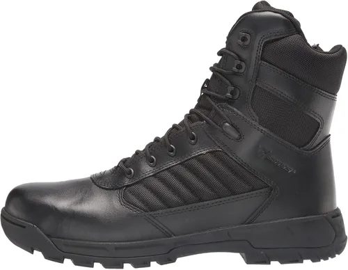 Vista 4 de Bates Botas tácticas deportivas 2 altas con cremallera militar y táctica para hombre