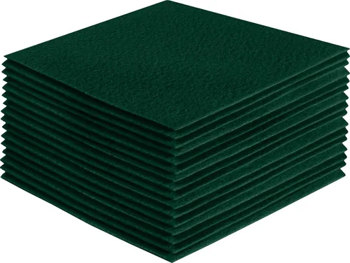Vista 138 de FabricLA Hojas de fieltro acrílico para manualidades, cuadrados de fieltro precortados suaves de 4 x 4 pulgadas (3.9 in x 3.9 in), utiliza hojas