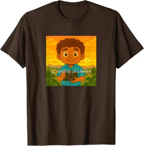 Vista 61 de Camiseta El Niño de la Cámara – Diseño Oficial del Cuento Ilustrado