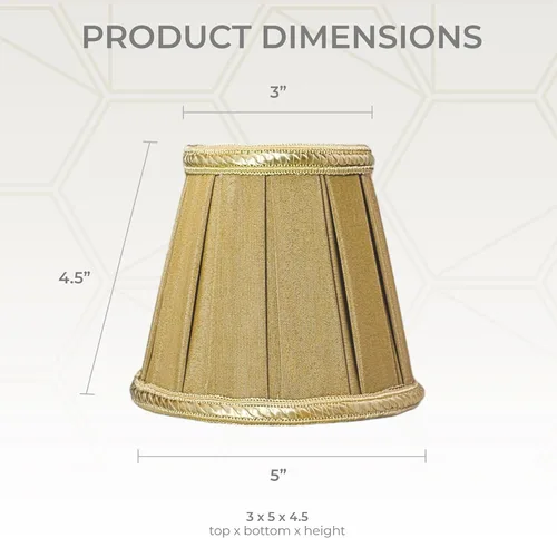Vista 2 de Royal Designs, Inc. Lámpara de araña Imperio con moldura decorativa CS-404AGL, oro antiguo, 3 x 5 x 4,5