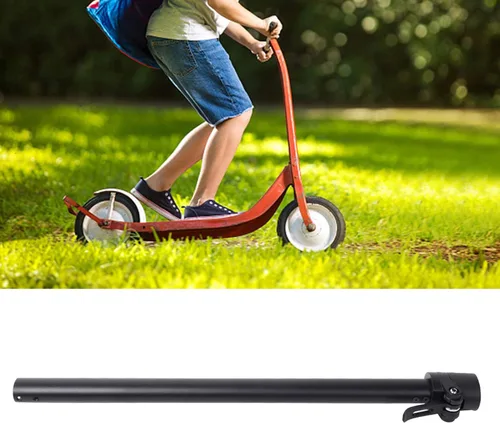 Vista 8 de VGEBY Extensor de la vespa, poste plegable de aluminio negro para la vespa eléctrica de Mijia M365