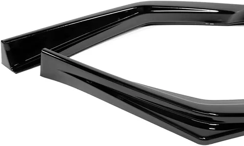 Vista 4 de Kit de 3 bordes para parachoques delantero compatible con Subaru Impreza 2017-2019, alerón de protección de moldura divisora estilo ST