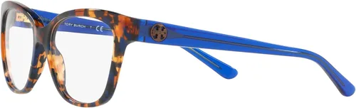 Vista 4 de Tory Burch TY2079 - Lentes para mujer color azul flake tortuga 51 Azul Flake Tortoise