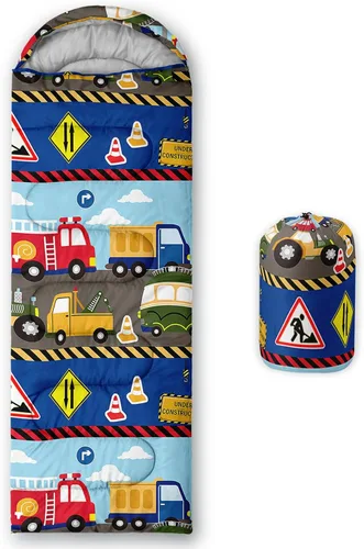 Vista 52 de QOOMO Axolotl - Lindos sacos de dormir para campamento, 3 estaciones, clima cálido y fresco, ligeros, impermeables, para adultos y niños, viajes