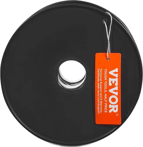 Vista 12 de VEVOR Cuerda de nailon trenzada, 3/16 pulgadas x 250 pies, 32 hebras, 720 LBS de resistencia a la rotura para exteriores, aparejo de árbol arborista